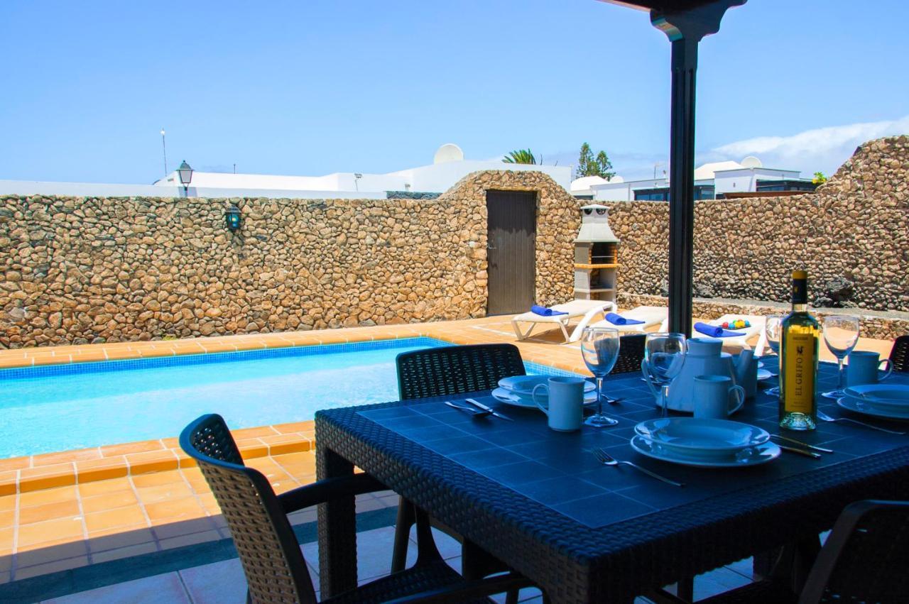 Villa Calamares With Heated Pool And Air Conditioning Playa Blanca Dış mekan fotoğraf